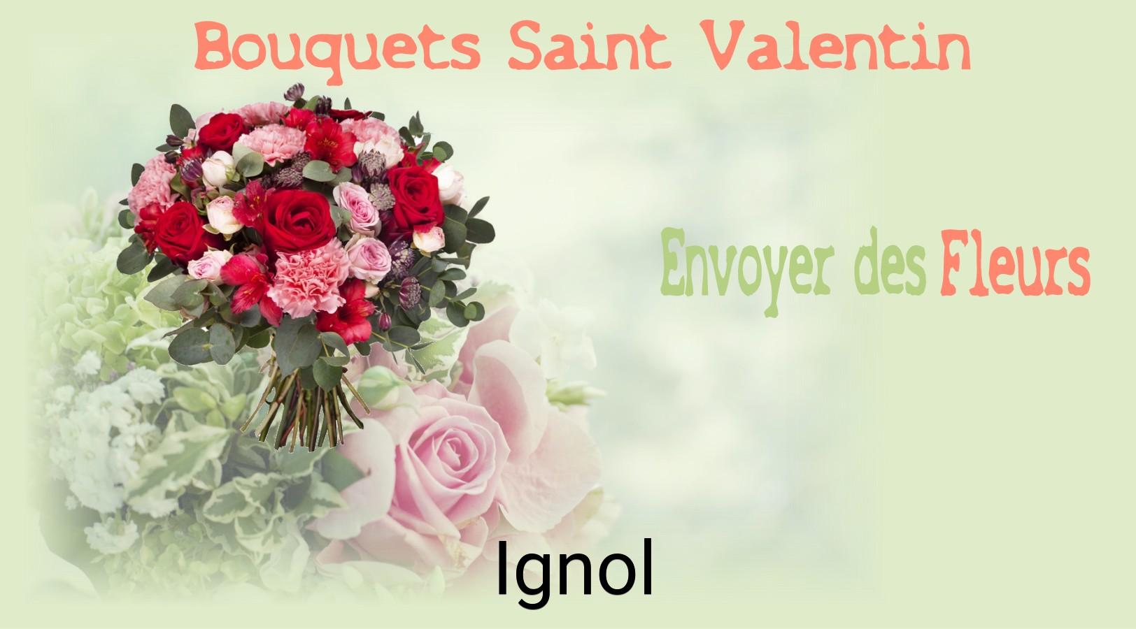 Roses de Saint-Valentin livrées à Ignol